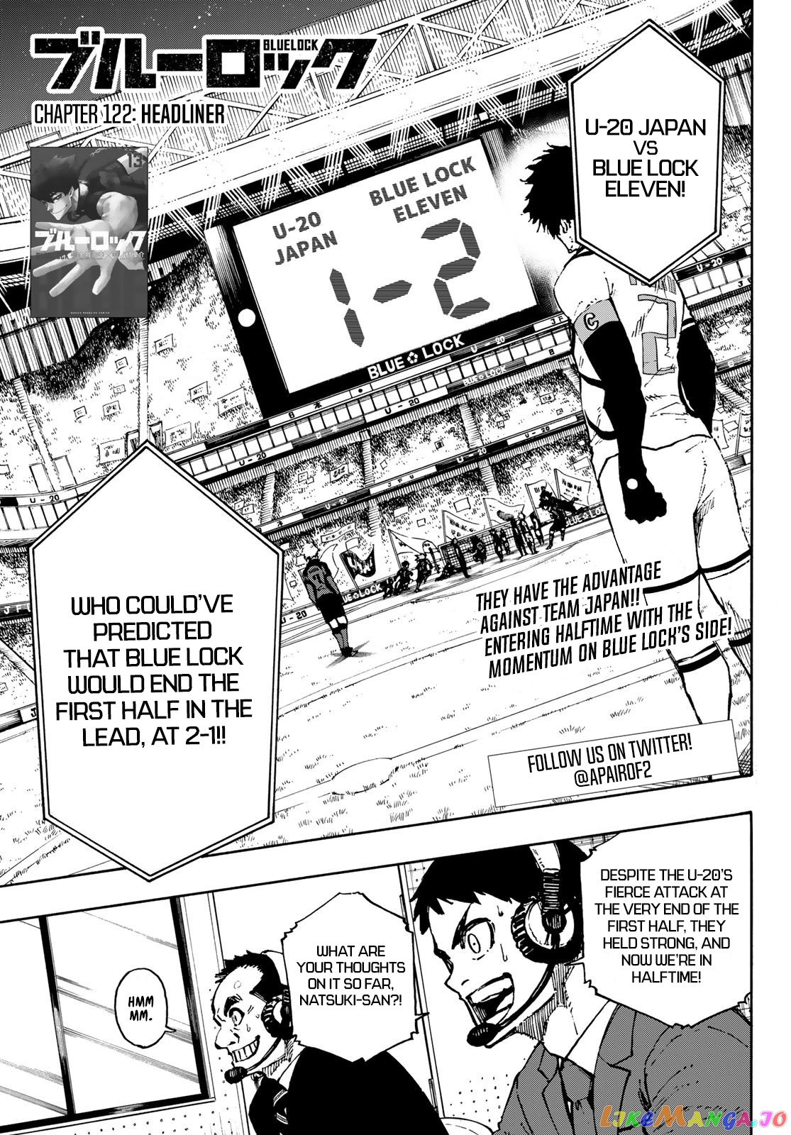 Blue Lock Chapter 122 image 01